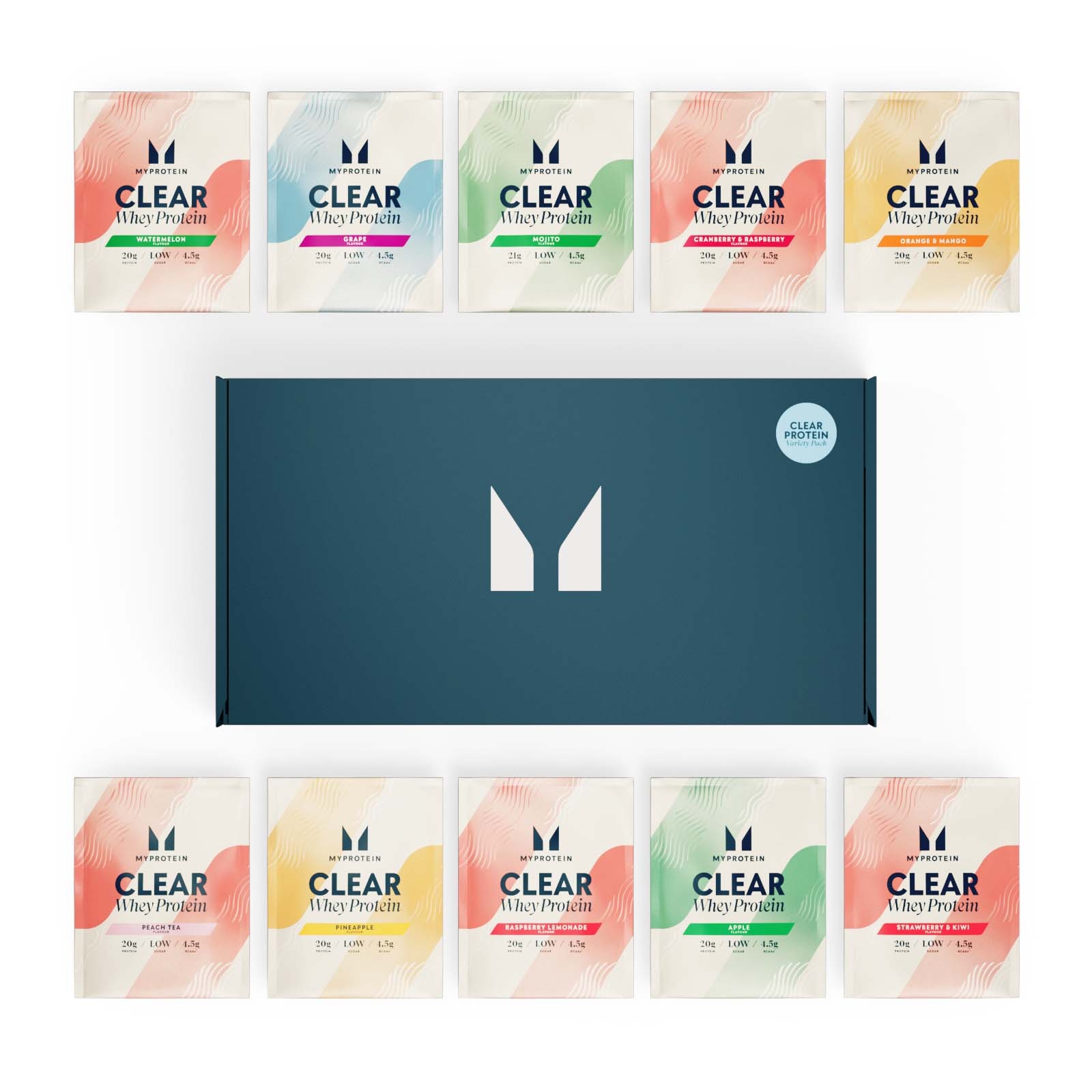 Clear Protein Variety Pack (20 Servings)