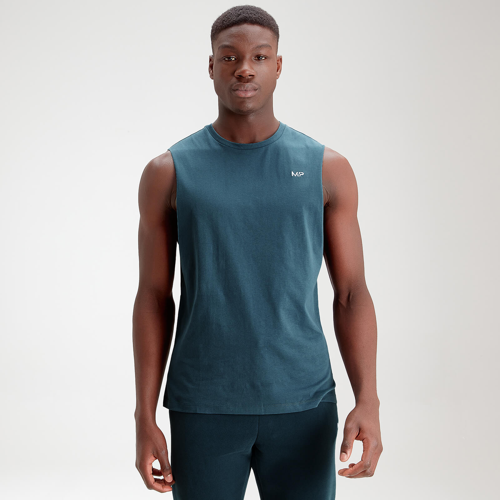 MP Men's Rest Day Drop Armhole Tank - Classic Grey Marl