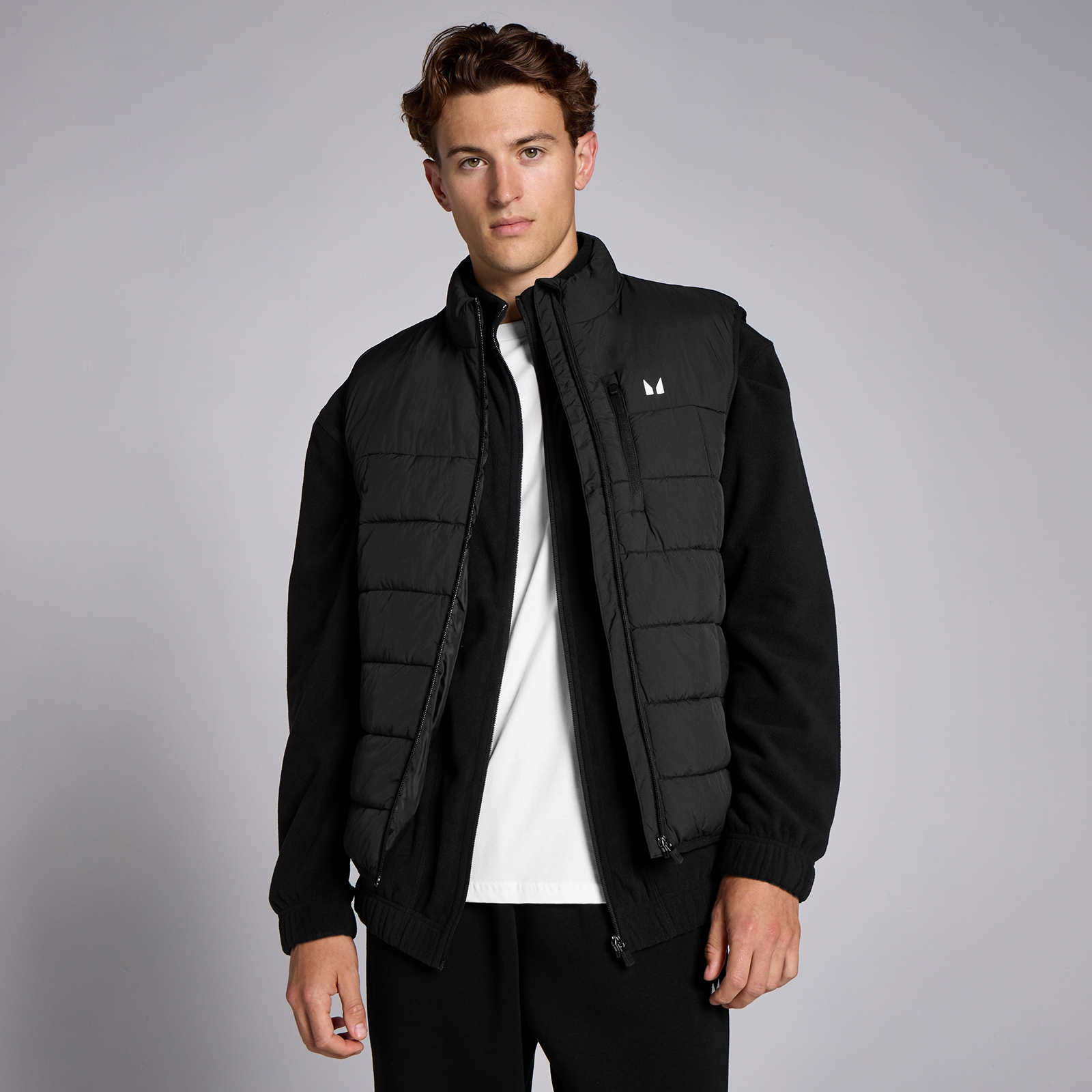 MP Men's Light Padded Gilet - Black