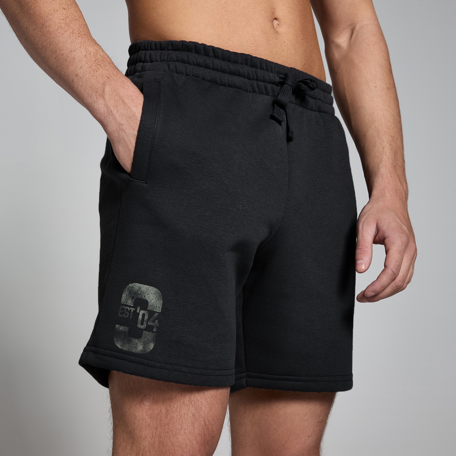 MP Men's Origin Graphic Sweatshorts - Grey Marl