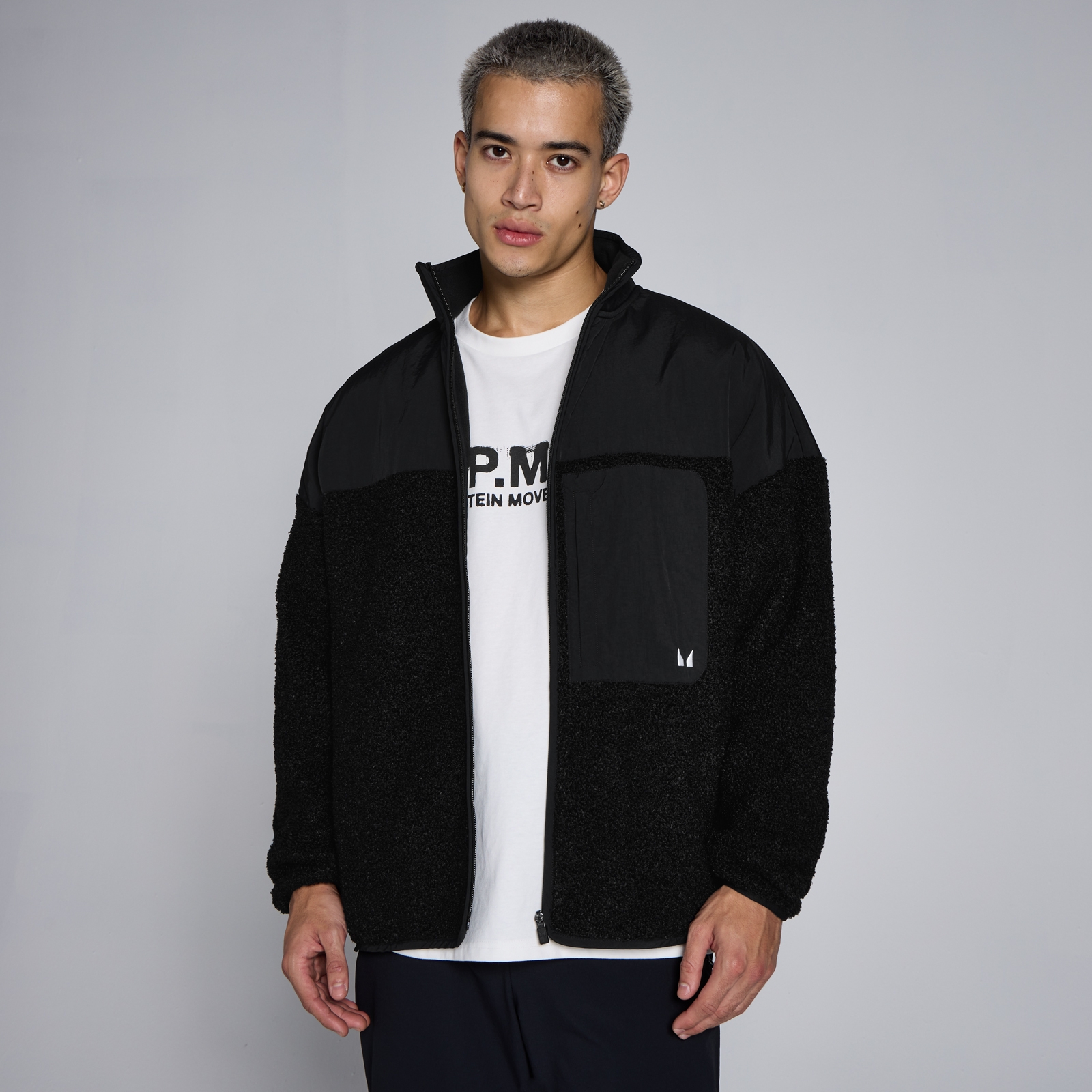 MP Men's Lifestyle Hybrid Fleece - Black