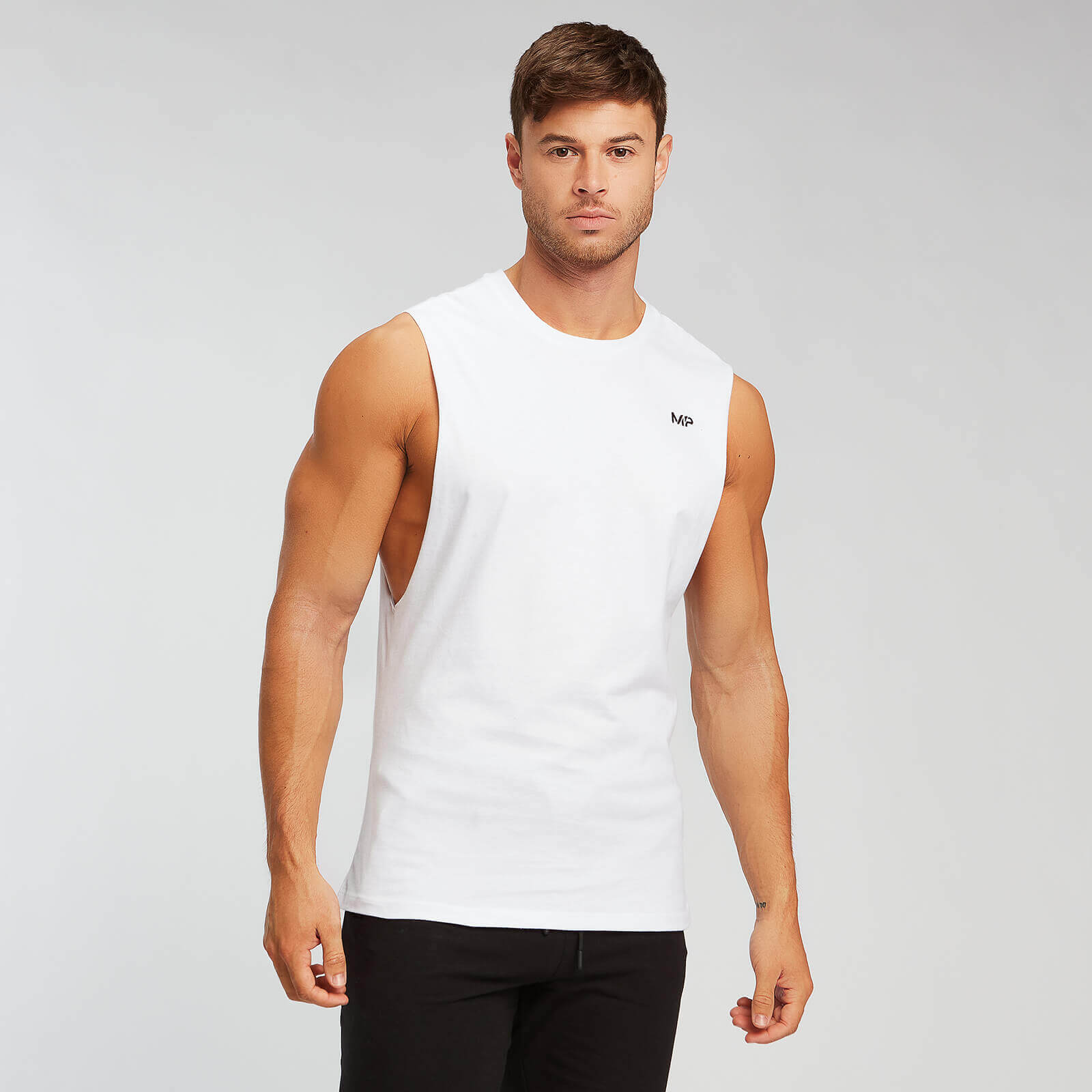 MP Men's Rest Day Tank Top - Black/White (2 Pack)