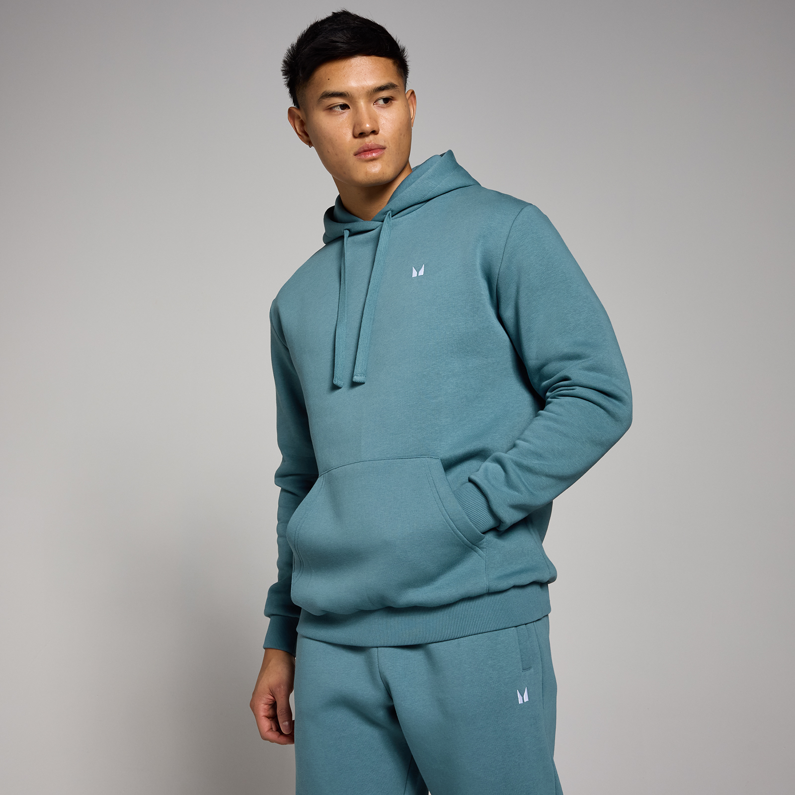 MP Men's Rest Day Hoodie - Grey Marl