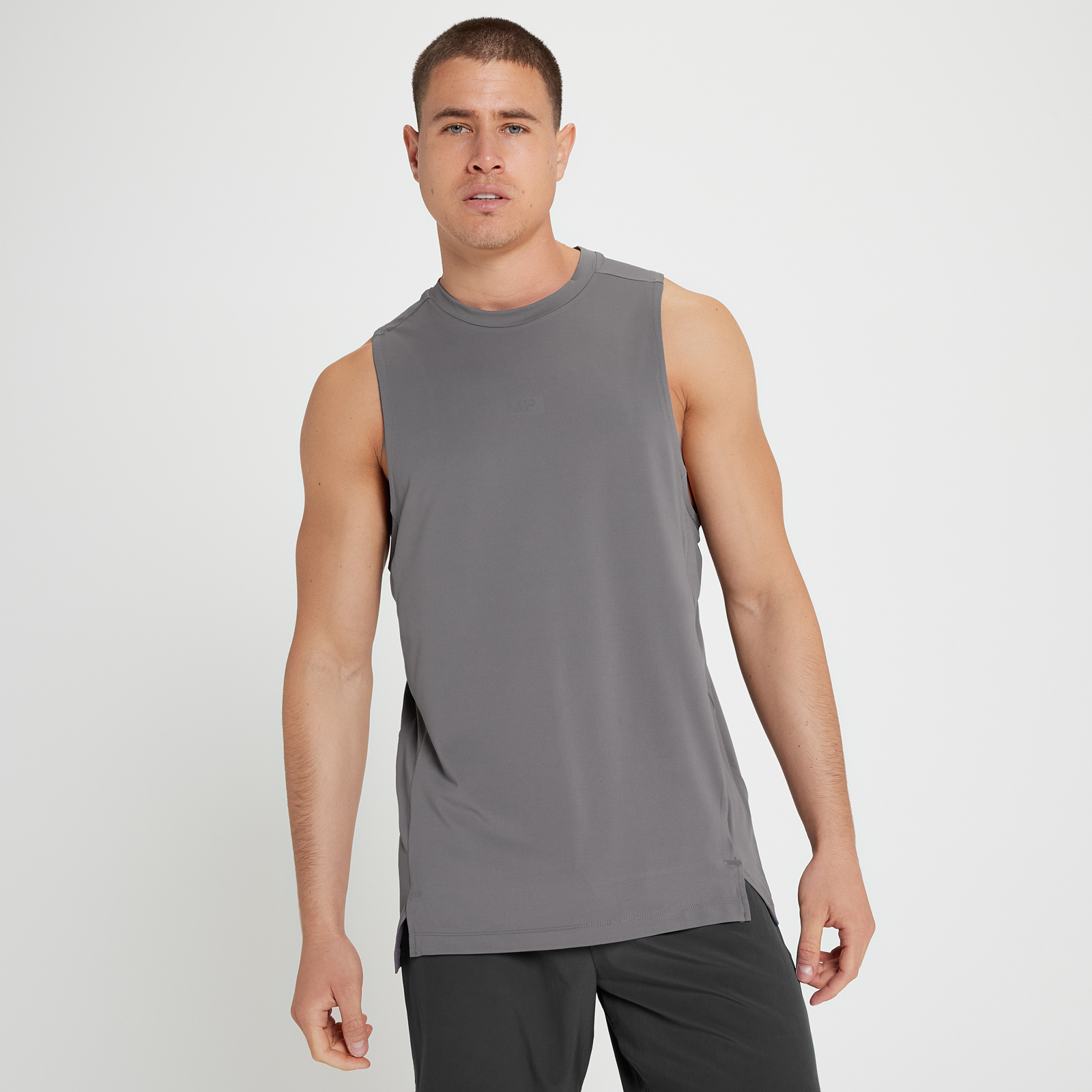 MP Men's Velocity Ultra Tank - Pebble Grey