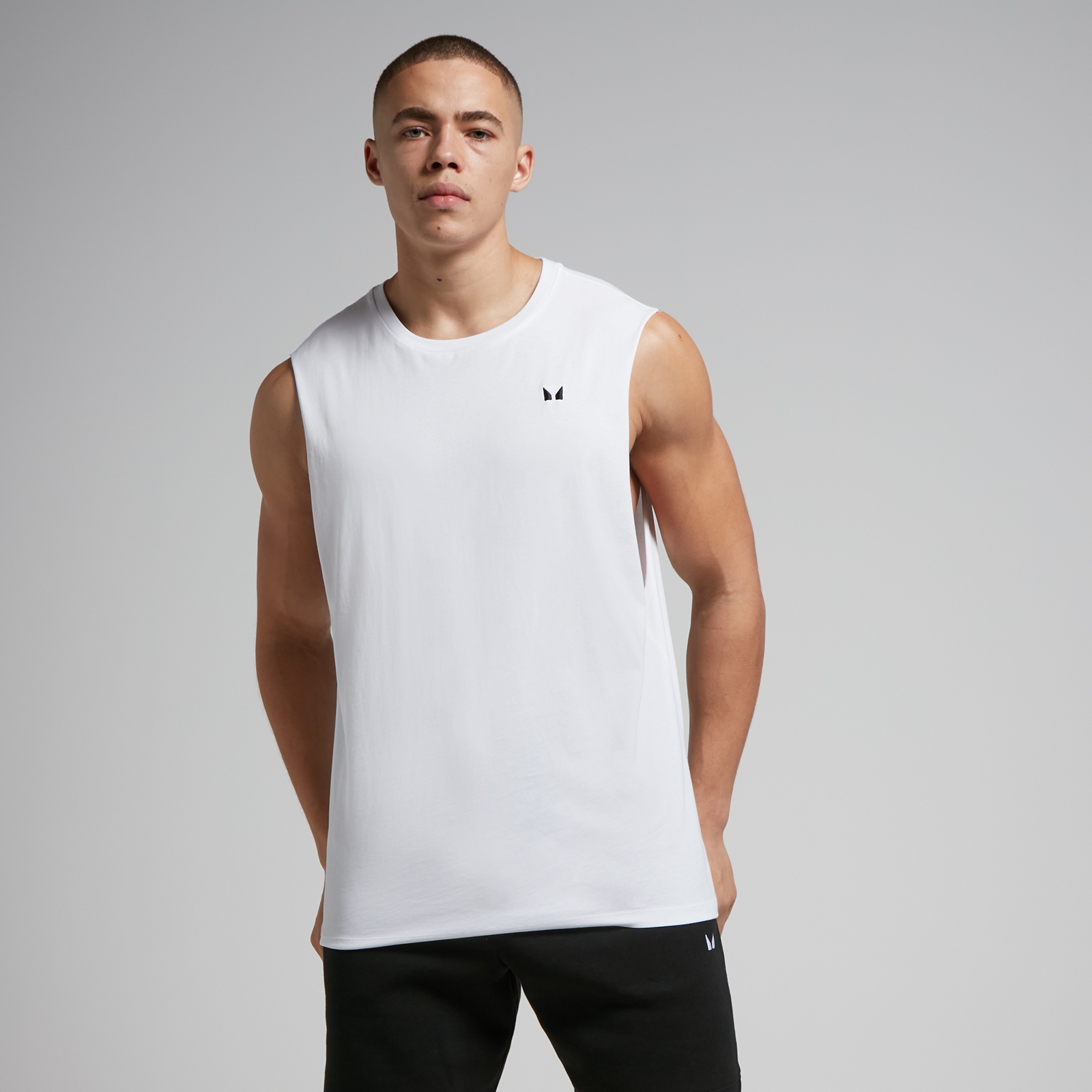 MP Men's Rest Day Drop Armhole Tank Top - Coffee