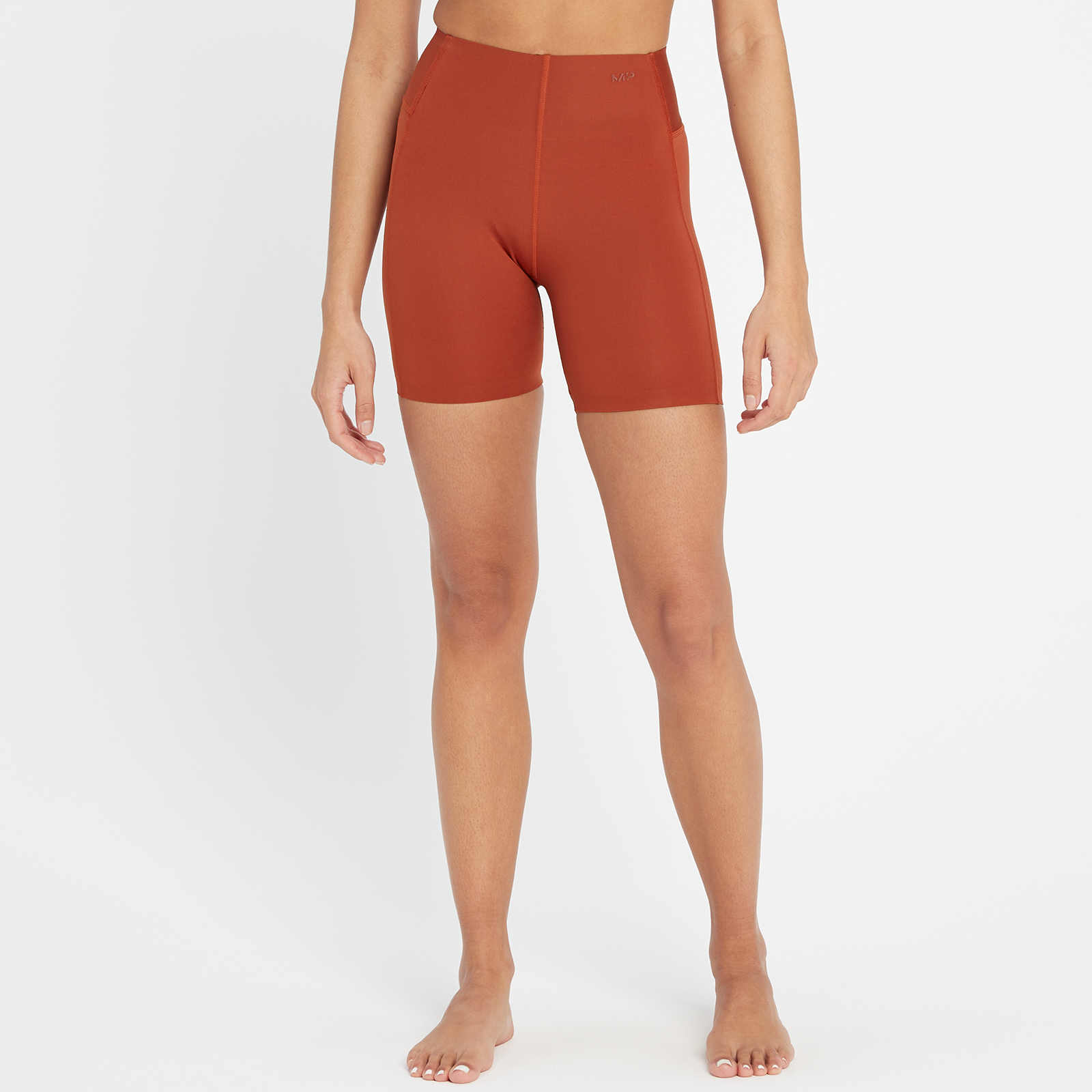 MP Women's Composure Repreve® Cycling Shorts - Burn Red