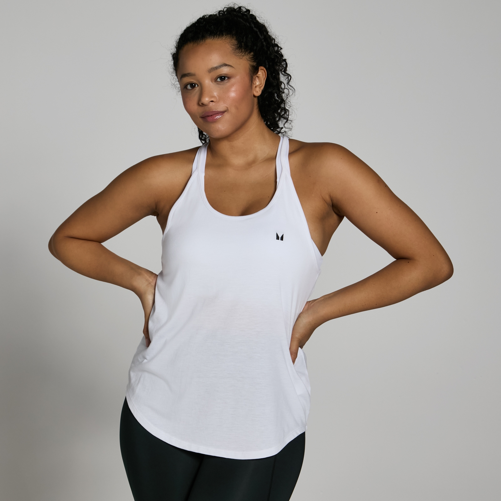 MP Women's Training Strappy Vest - White