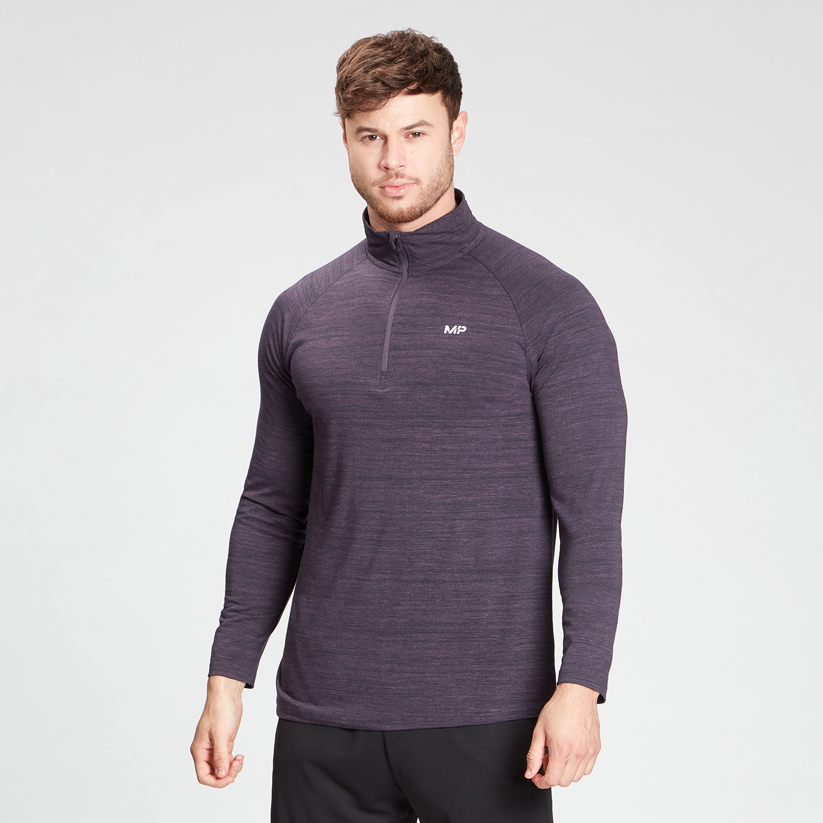 MP Men's Performance 1/4 Zip Top - Navy Marl