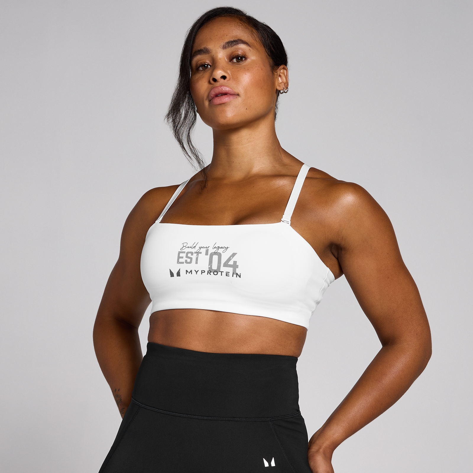 MP Women's Origin Graphic Training Sports Bra - Firebrick
