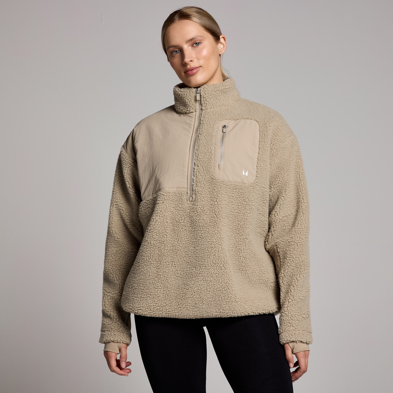 MP Women's Tempo Studio Borg Woven Jacket - Cashmere