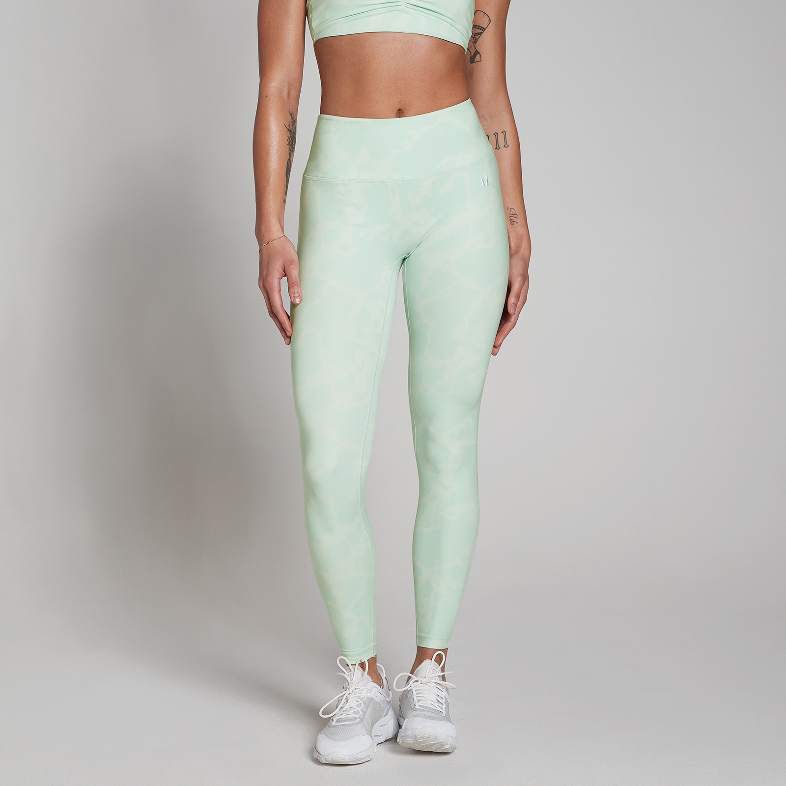 MP Women's Tempo Abstract Leggings - Marine Blue