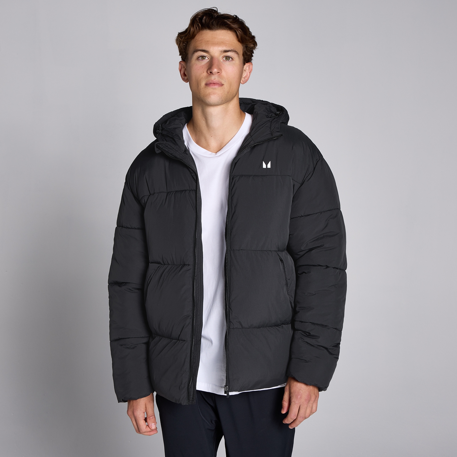 MP Men's Short Puffer Jacket - Black