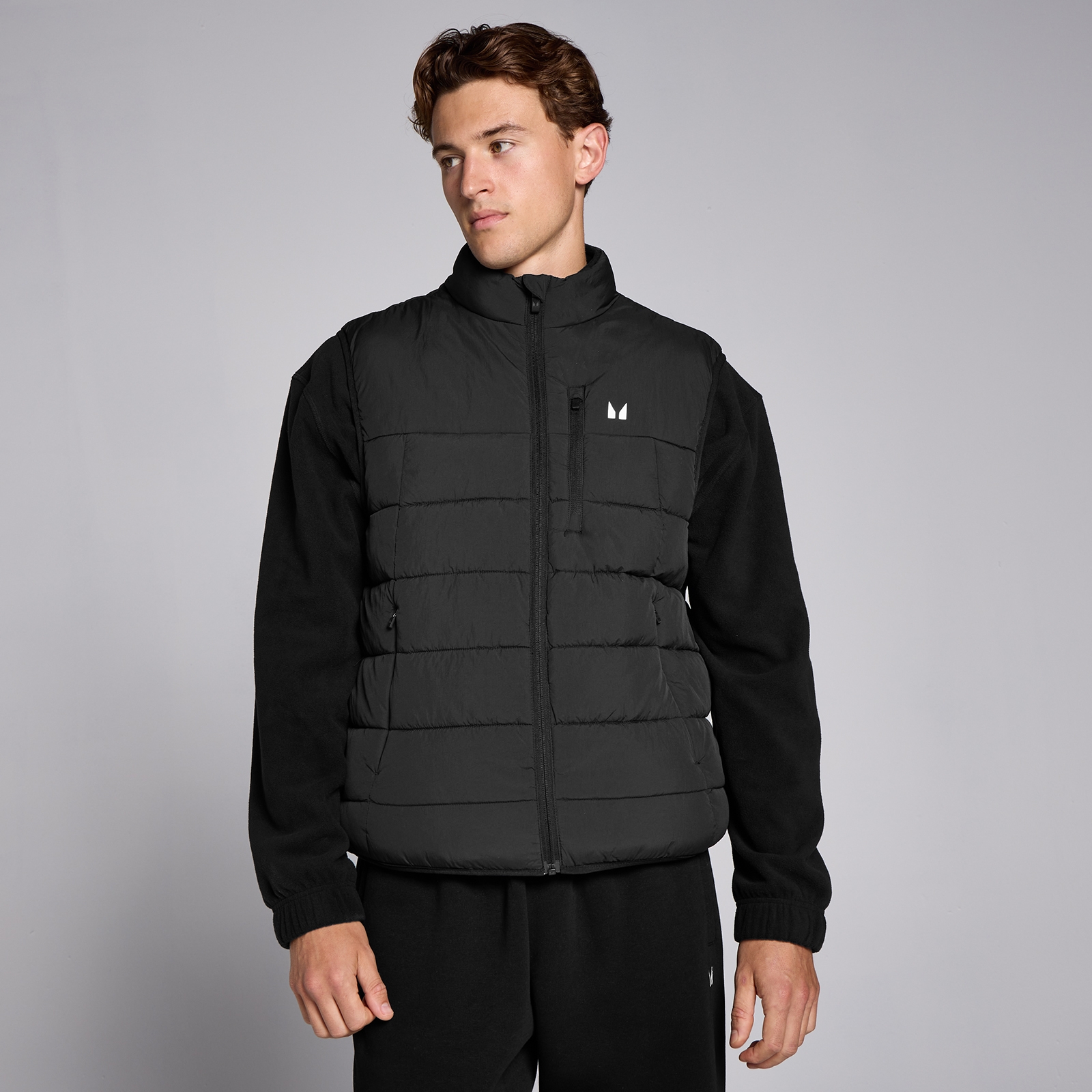 MP Men's Light Padded Gilet - Black