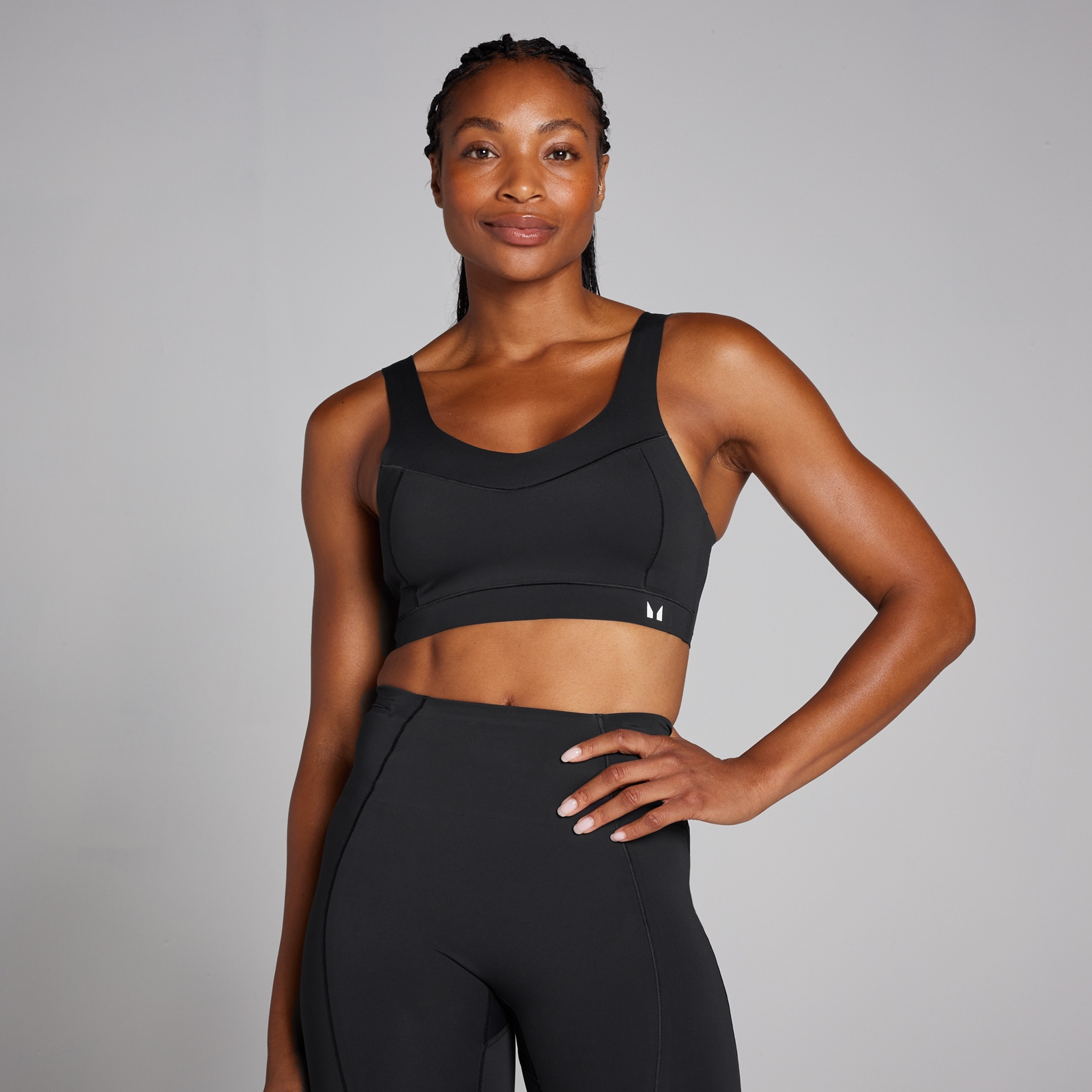 MP Women's Tempo Ultra Bonded Sports Bra - Black