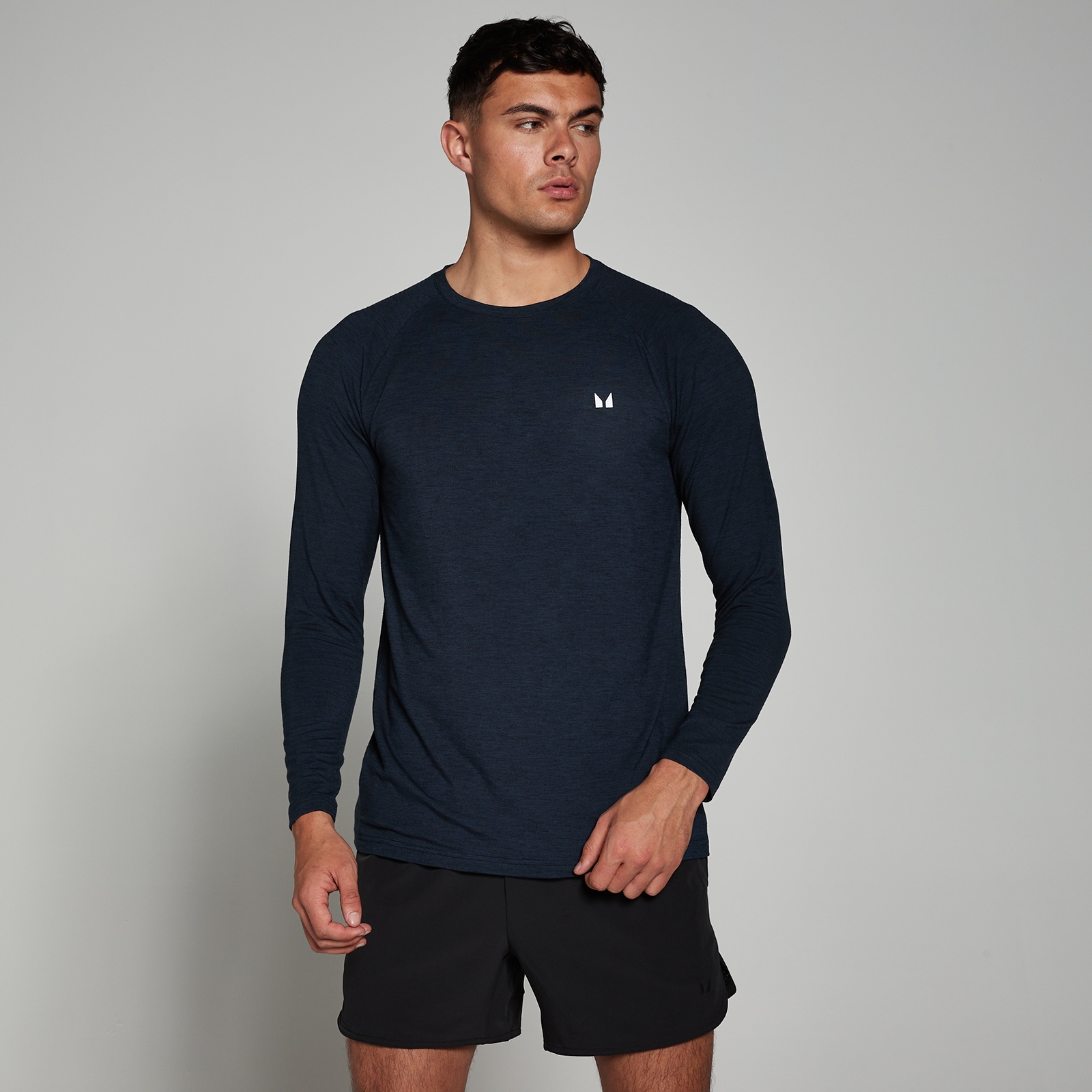 MP Men's Performance Long Sleeve Top - Navy Marl