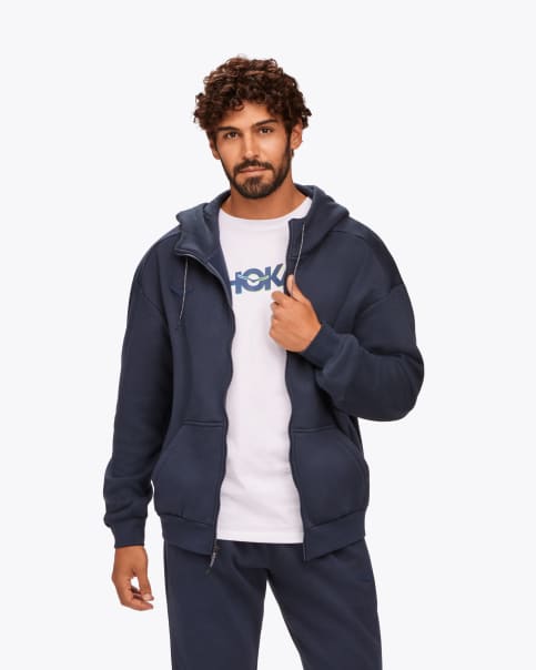 Men's HOKA Essential Full Zip Hoodie