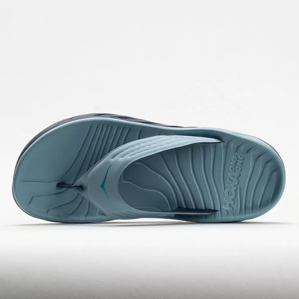 HOKA Ora Recovery Flip Men's Stone Blue/Outer Space