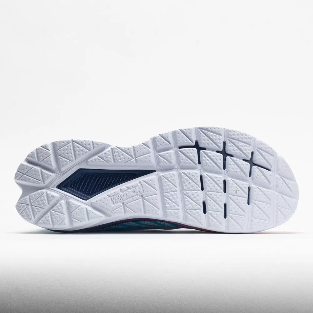 HOKA Mach 5 Men's White/Scuba Blue