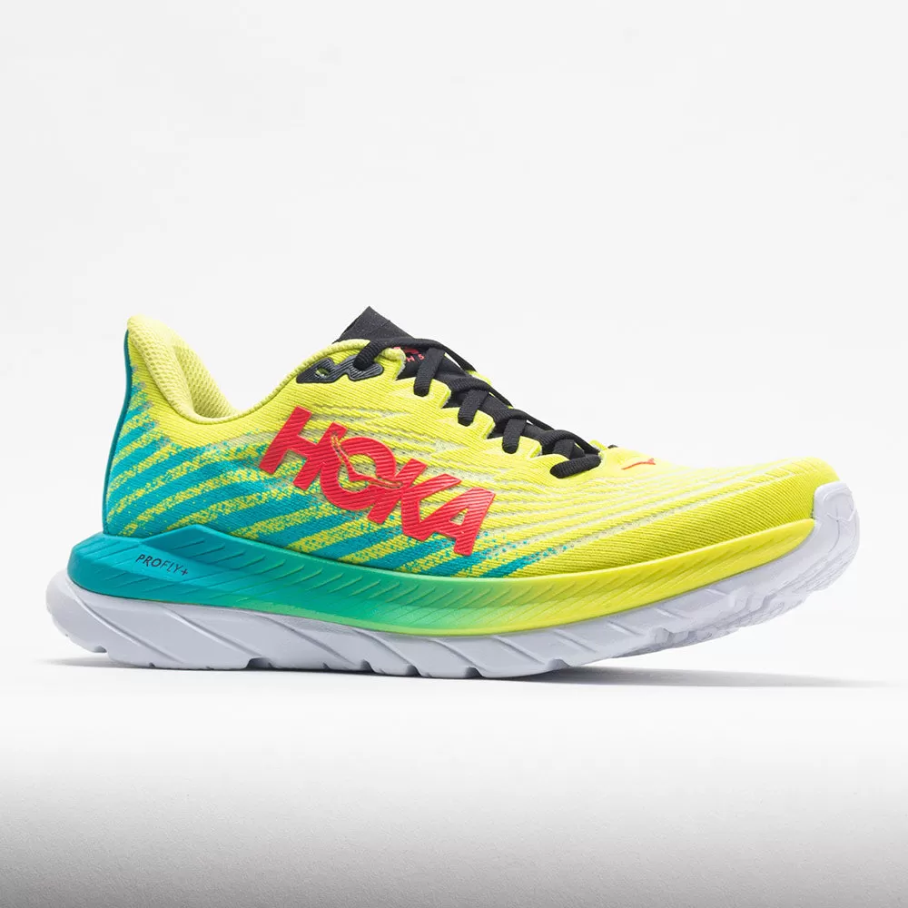 HOKA Mach 5 Men's Evening Primrose/Scuba Blue
