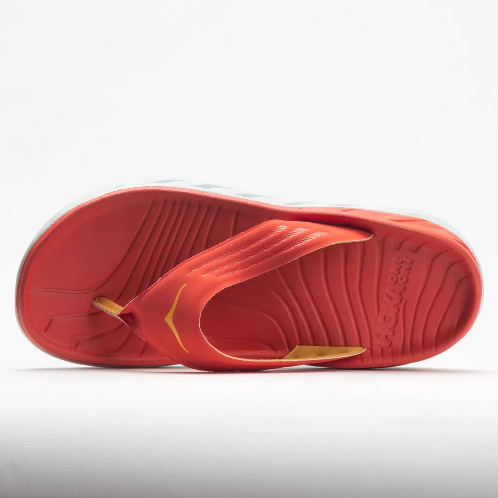 Hoka One One Ora Recovery Flip Men's Fiesta/Amber Yellow