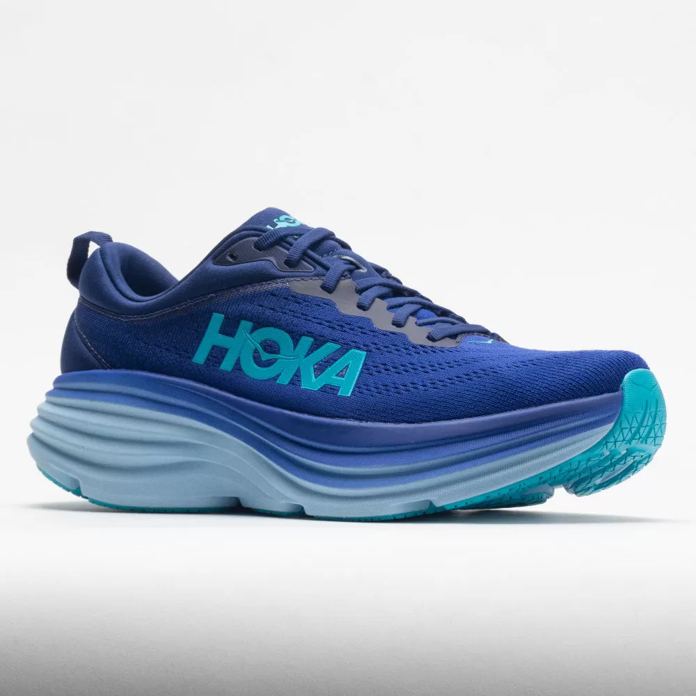 HOKA Bondi 8 Men's Bellwhether Blue/Bluing