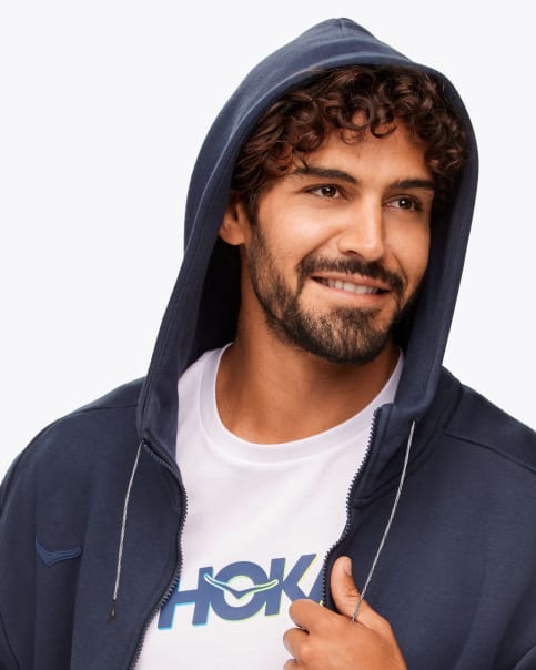 Men's HOKA Essential Full Zip Hoodie