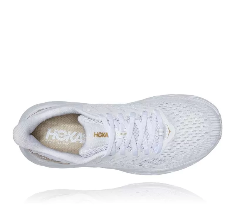Women's Clifton 7 WHITE / GOLDEN EGG