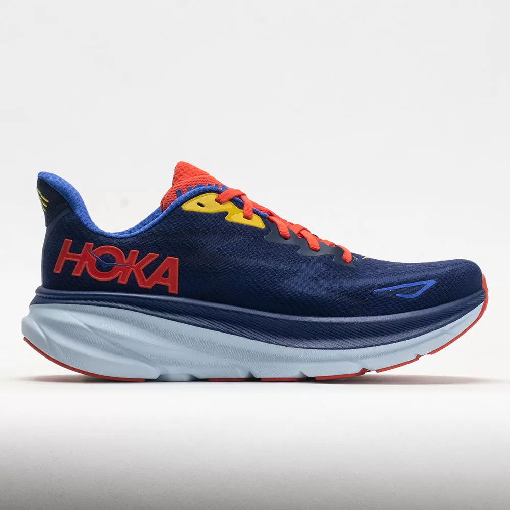 HOKA Clifton 9 Men's Bellwether Blue/Dazzling Blue