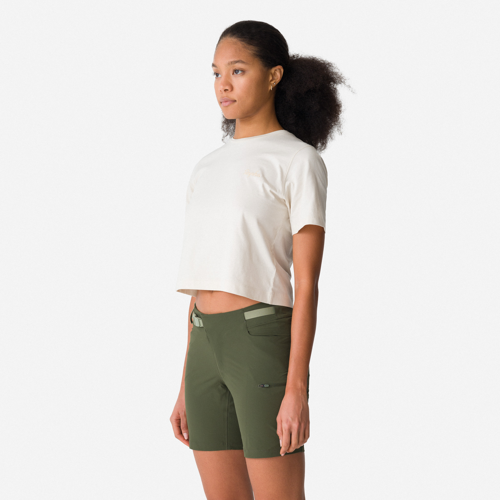 Women's Cropped Cotton T-Shirt