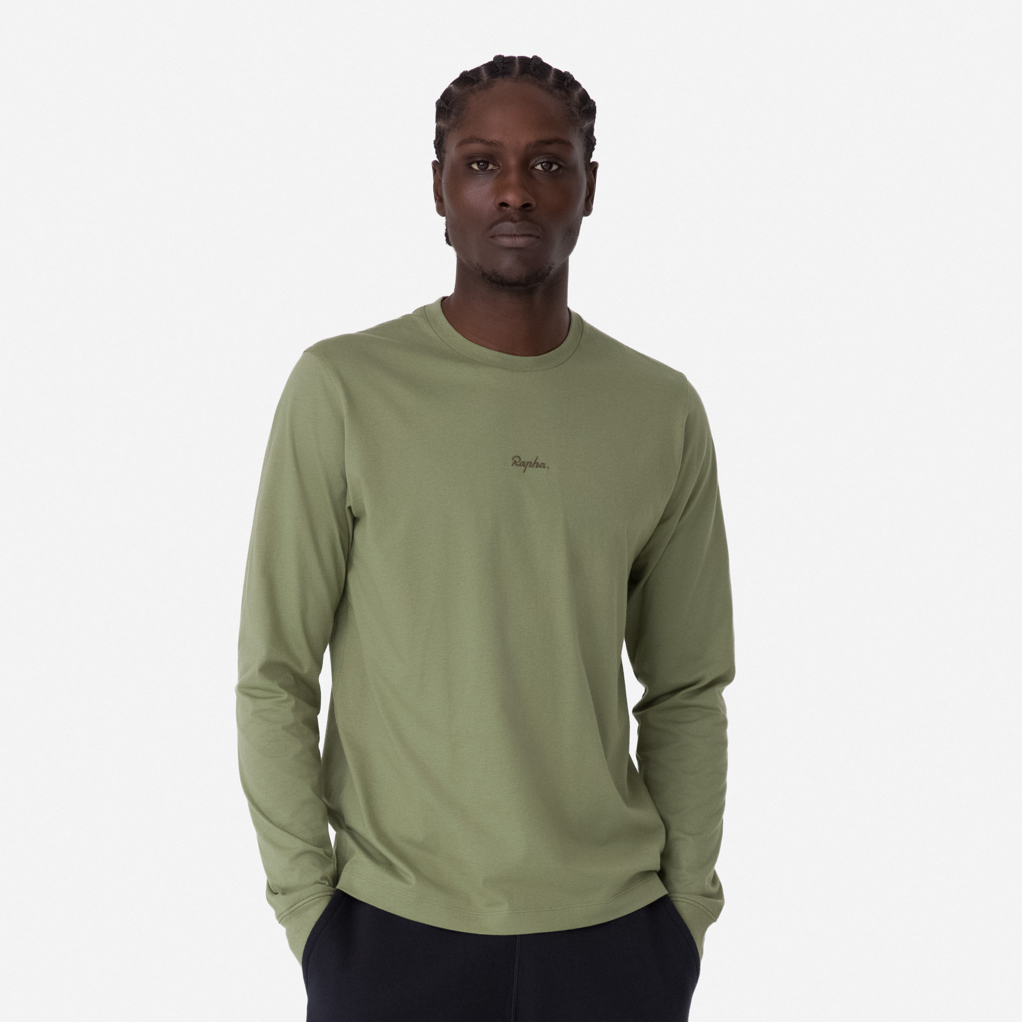 Men's Long Sleeve Cotton T-Shirt