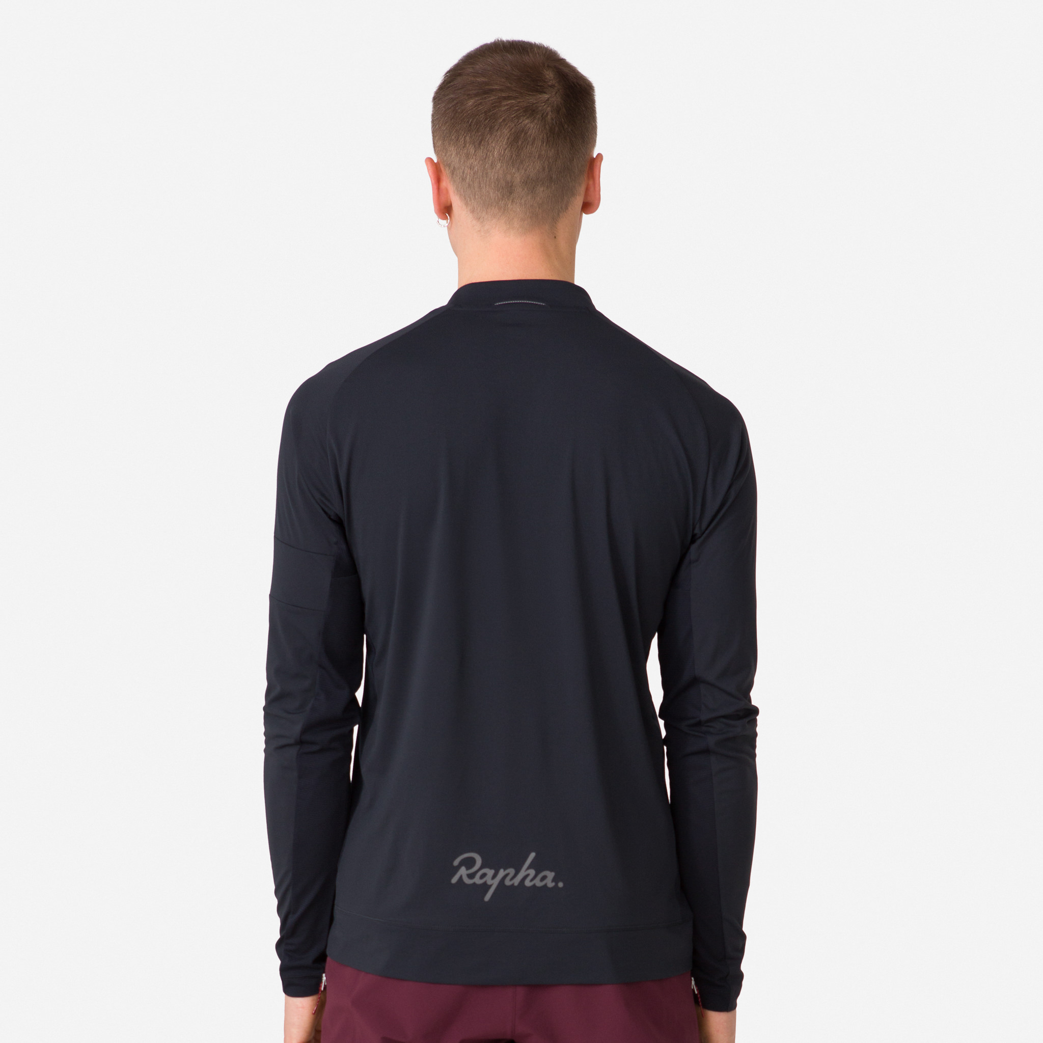 Men's Explore Long Sleeve Zip Neck Tech T-shirt