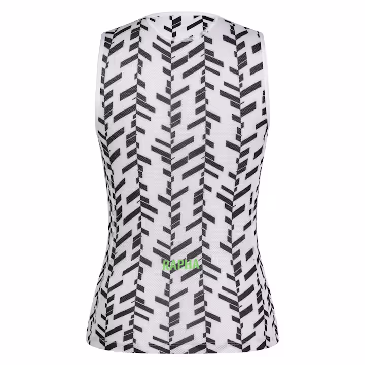 WOMEN'S PRO TEAM SLEEVELESS BASE LAYER - DATA PRINT