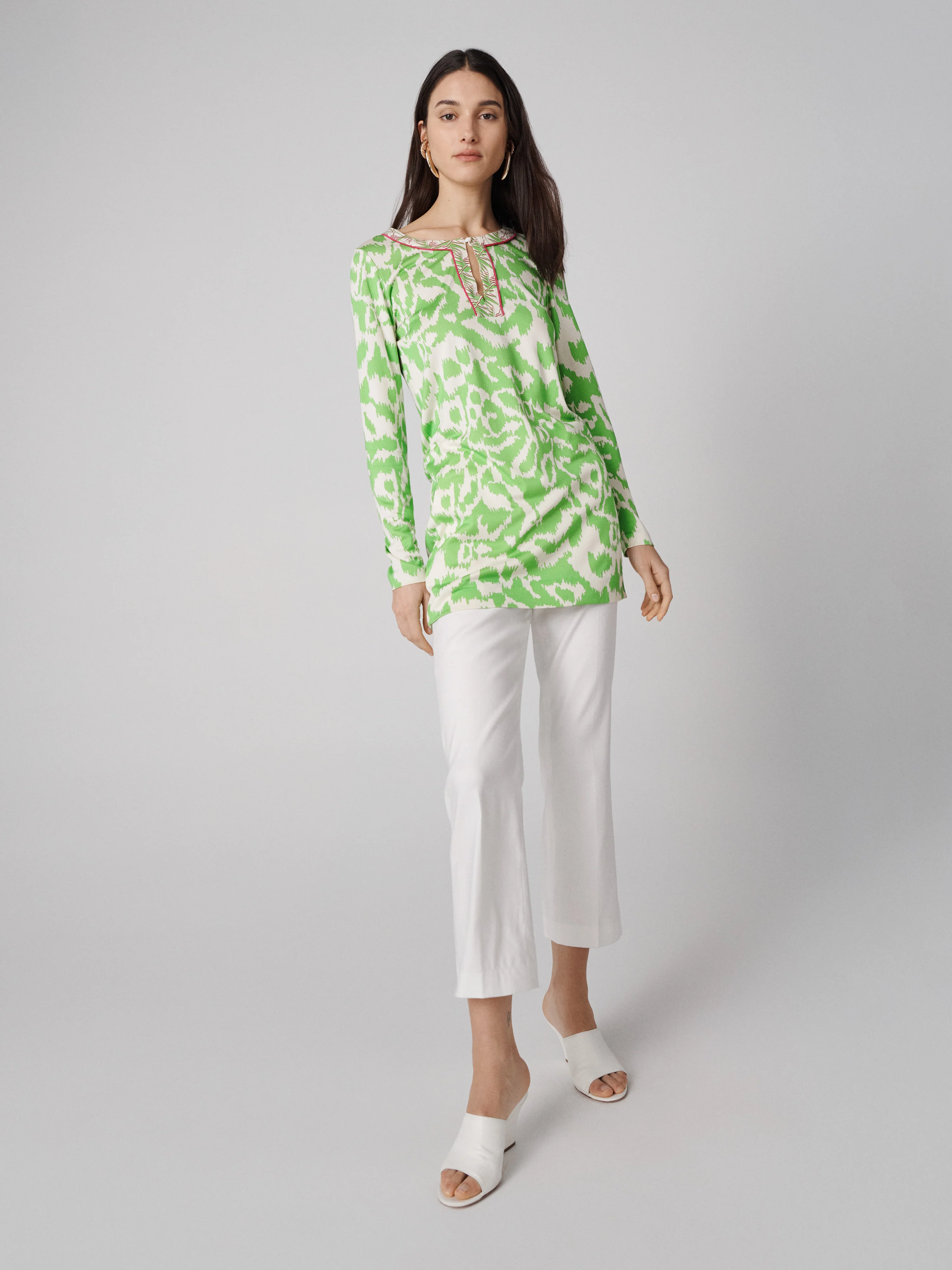 Reina Silk Jersey Dress