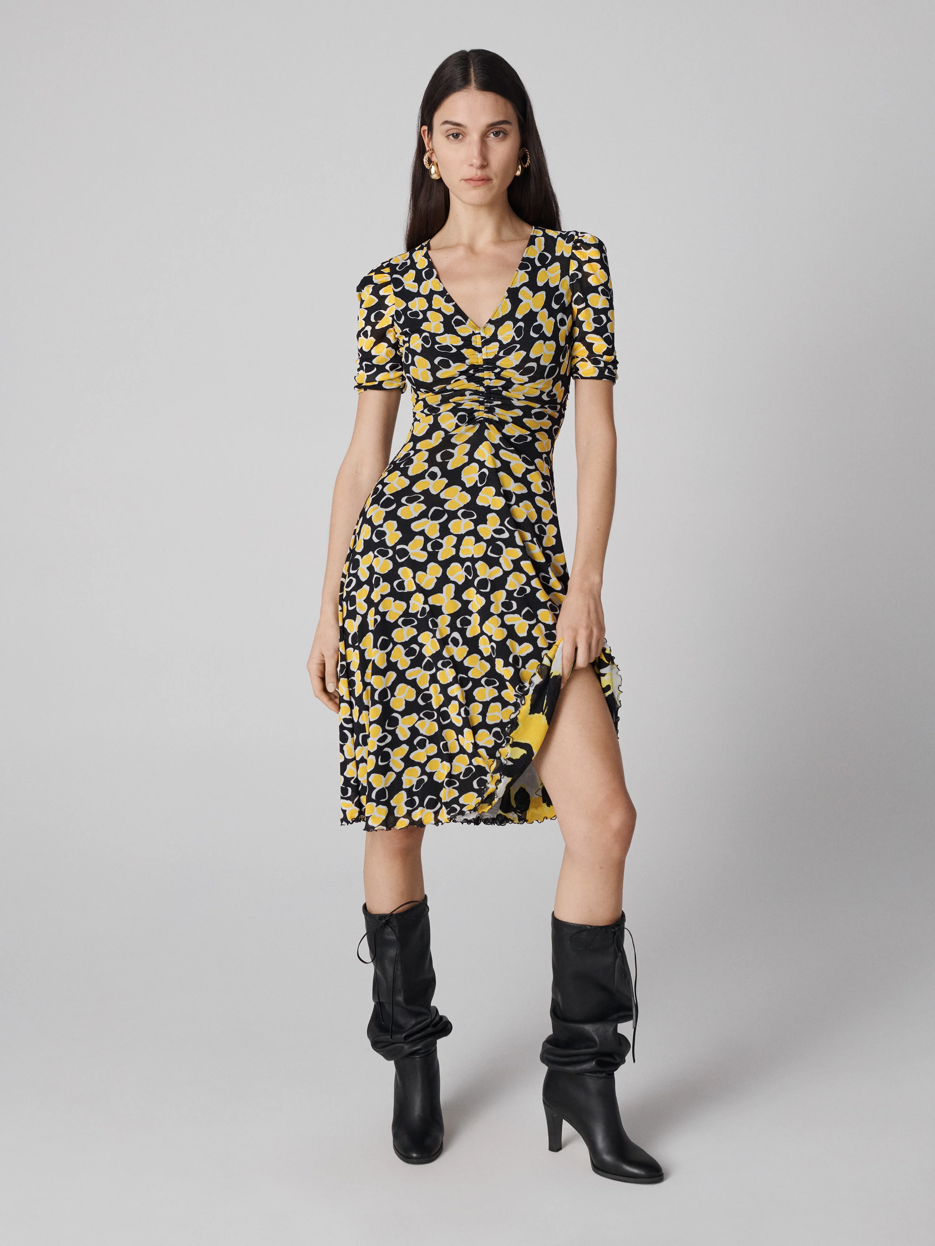 Koren Reversible Mesh Dress