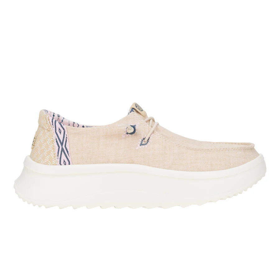 Wendy Peak Chambray Woven - Tan