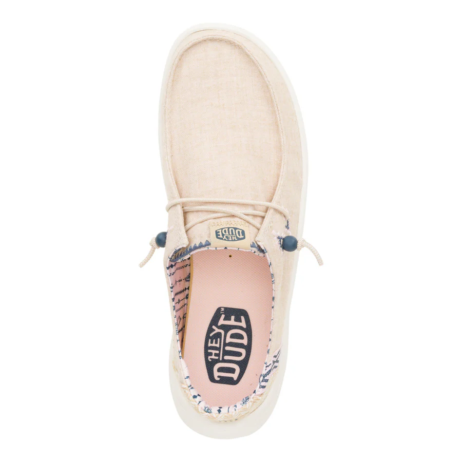 Wendy Peak Chambray Woven - Tan