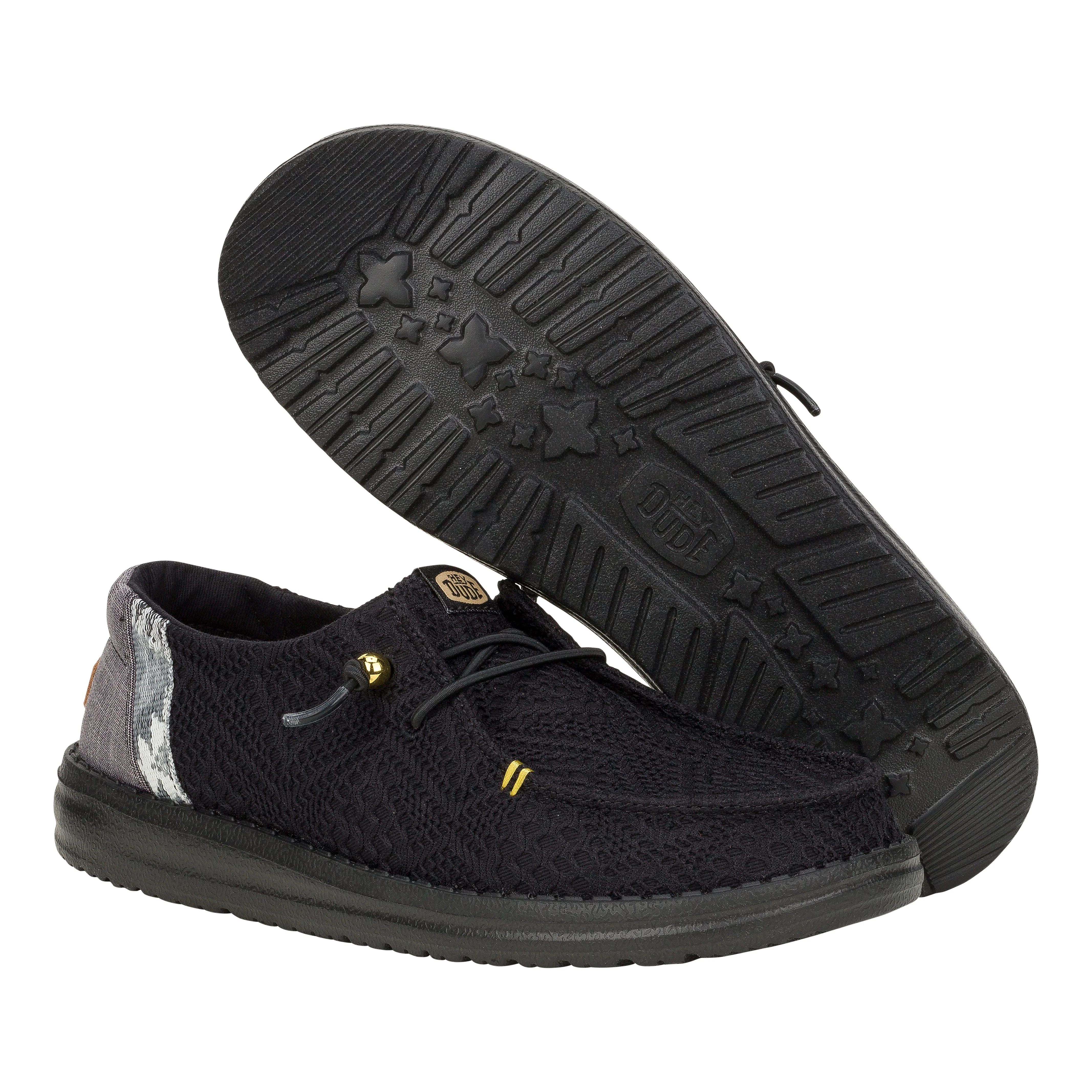 Wendy Boho Crochet - Black/Black