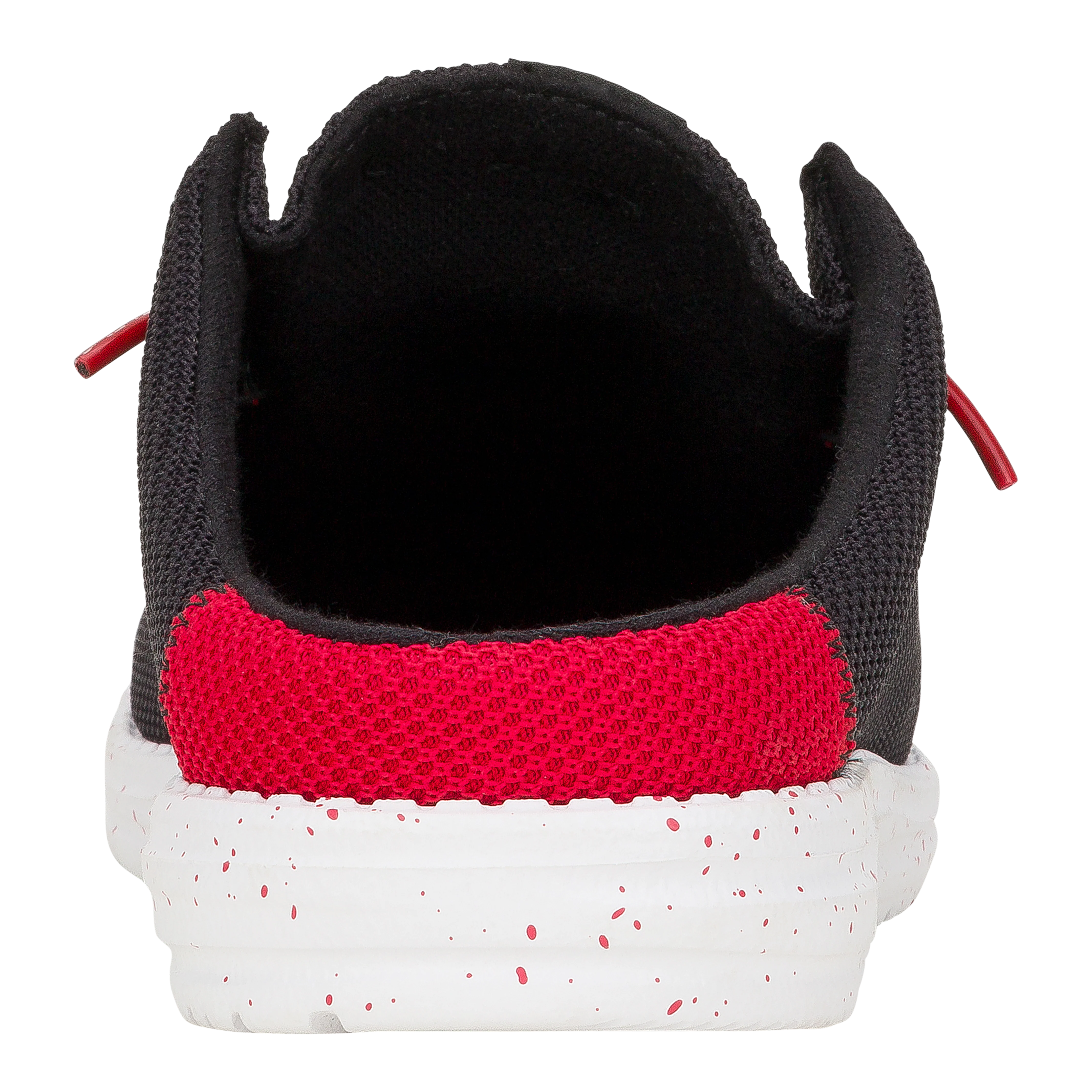 Wally Slip Varsity - Black/Red