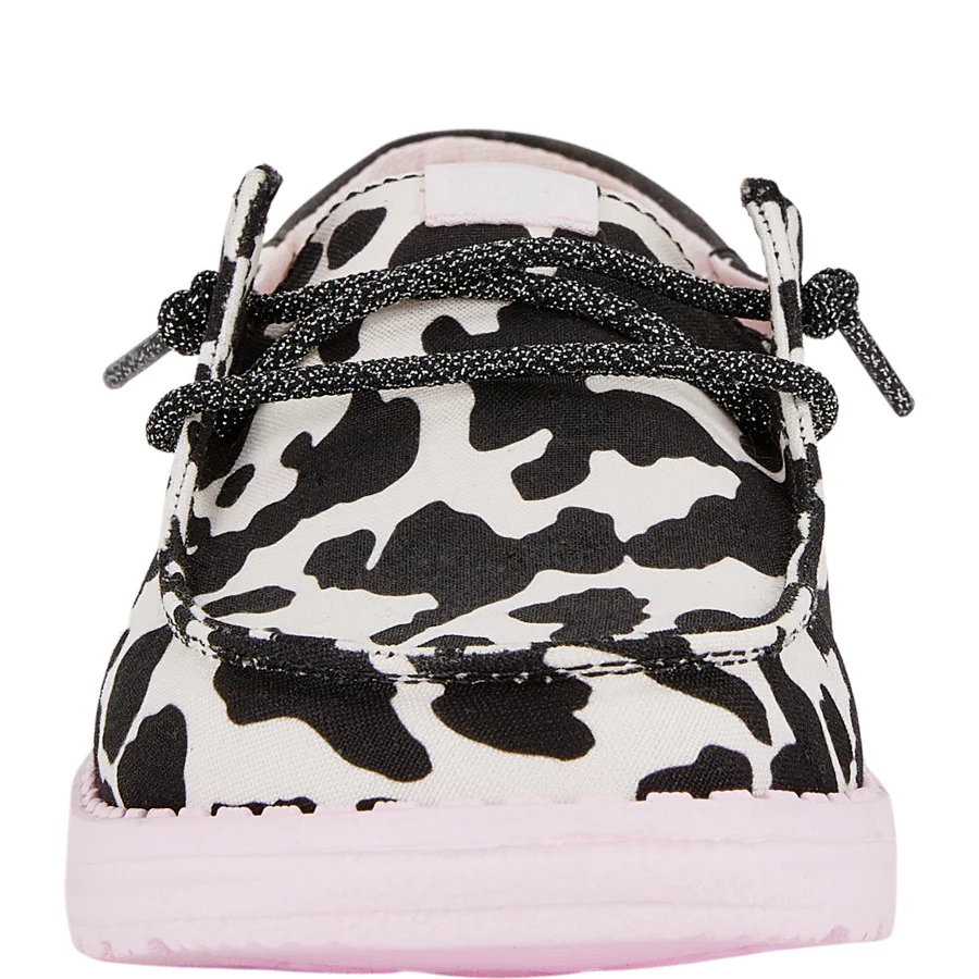 Wendy Funk Cow - Black/Pink