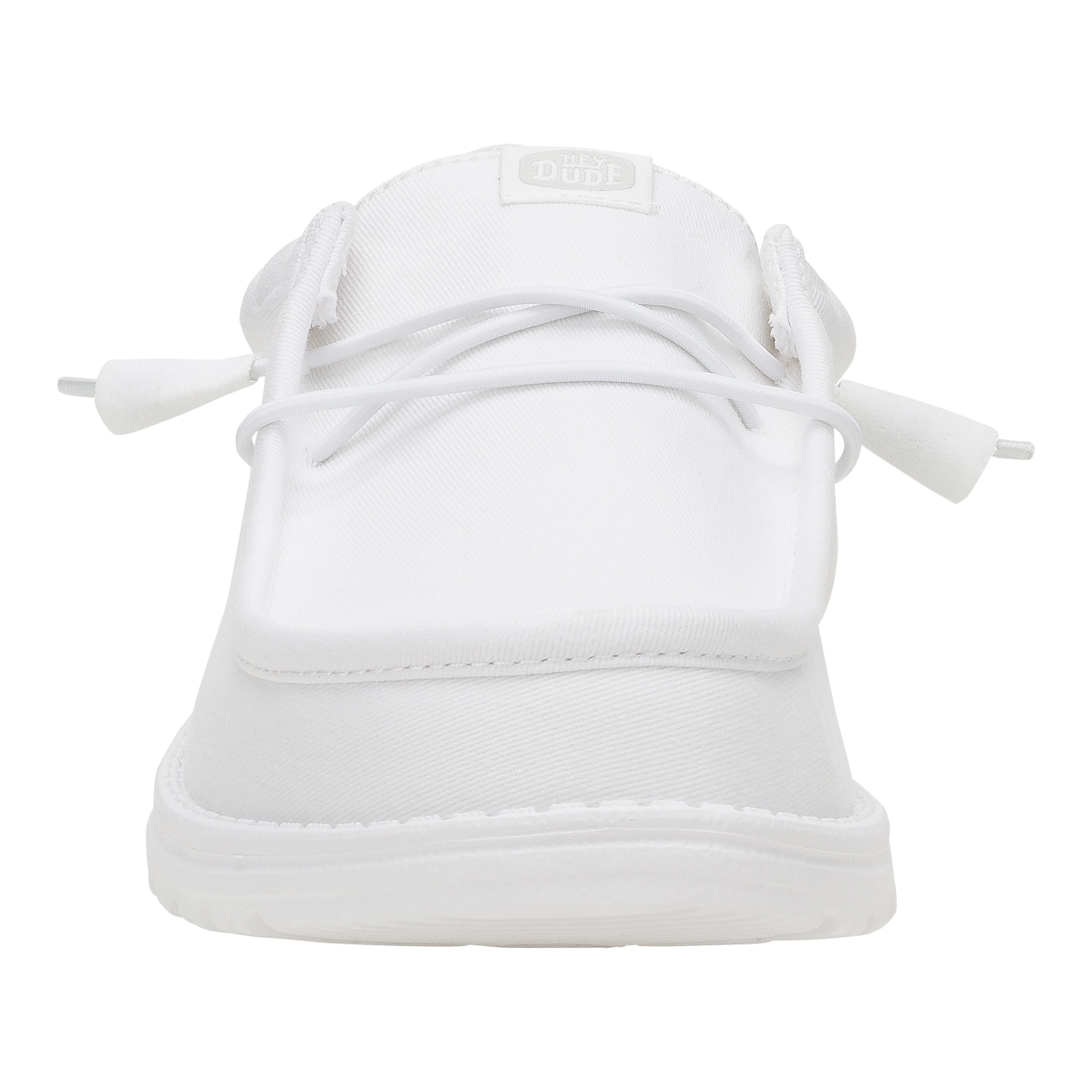 Wally Stretch Canvas Wide - White/White