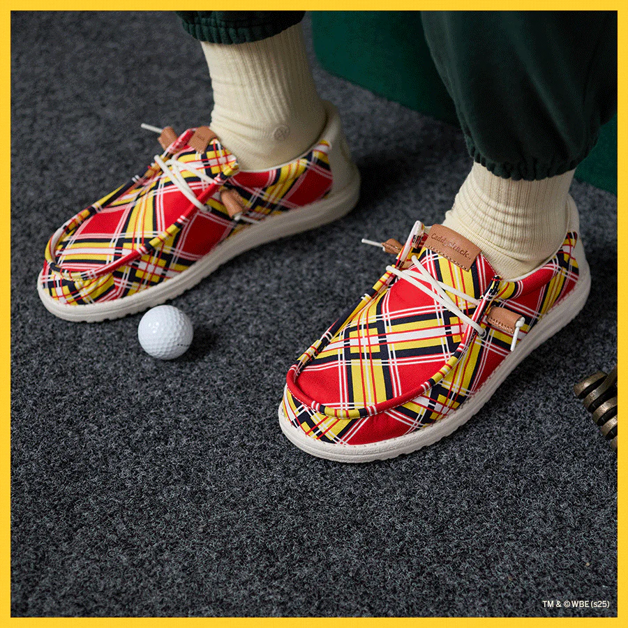 Wally Caddyshack Plaid - Black/Red/Yellow