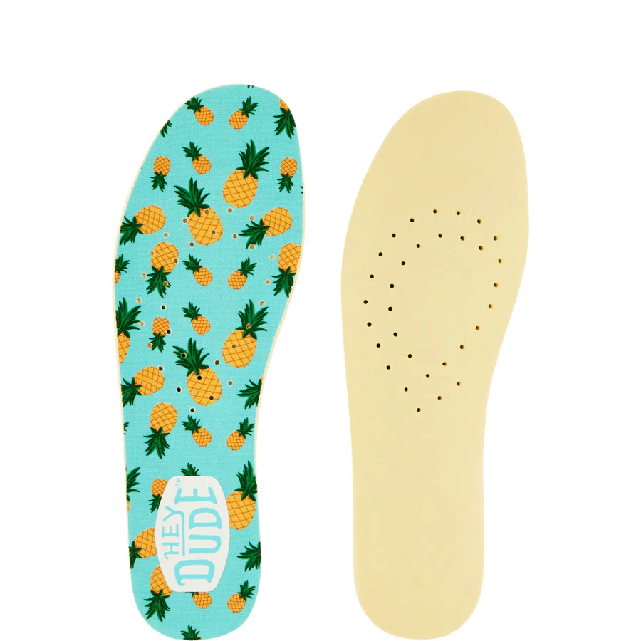 Pineapple Insoles - Teal