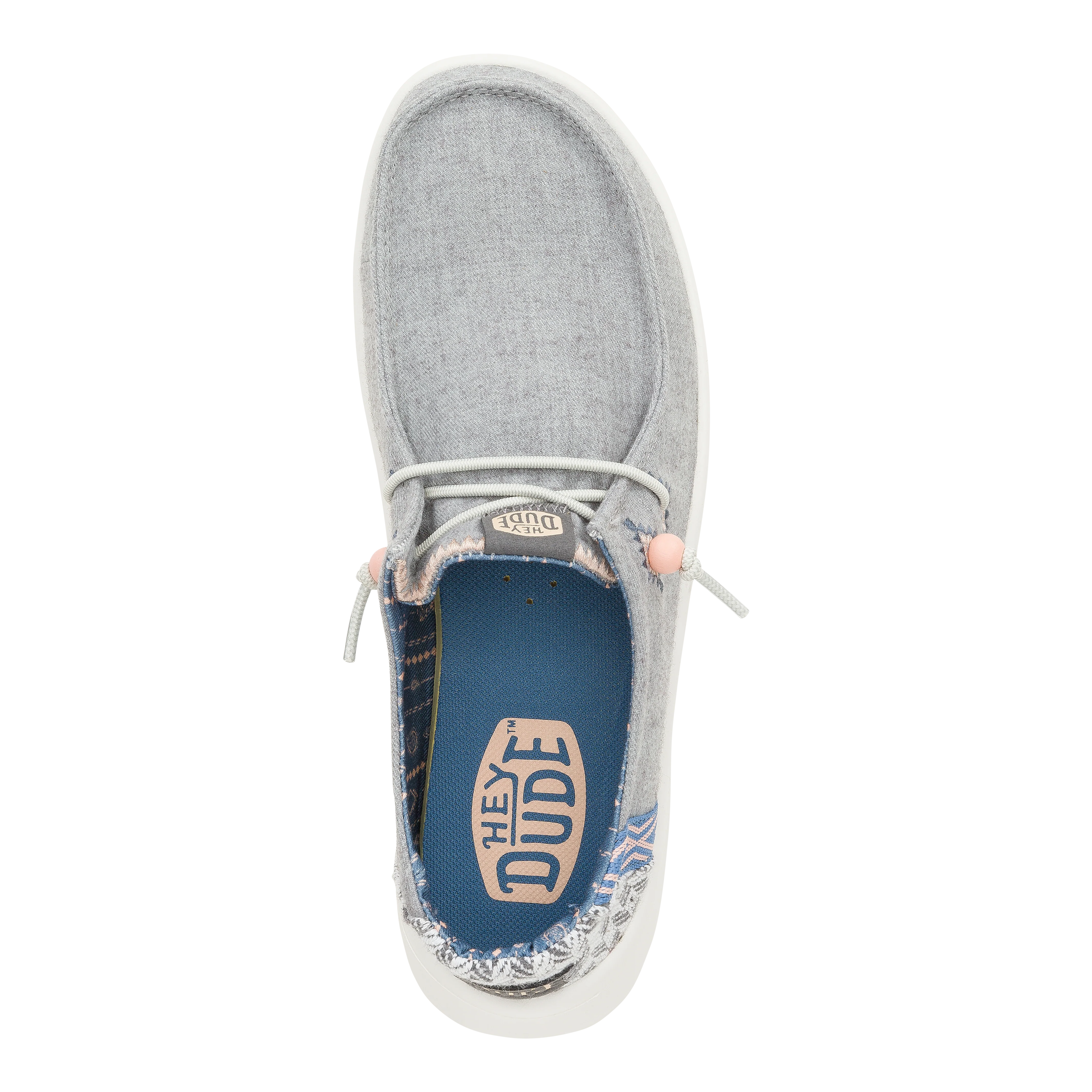 Wendy Peak Chambray Woven - Grey