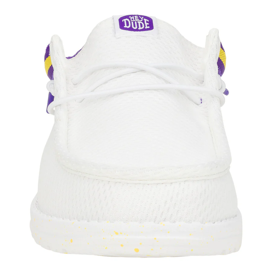 Wally Varsity Jersey - White Yellow