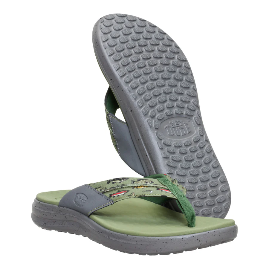 Finn Flip - Olive/Granite Grey