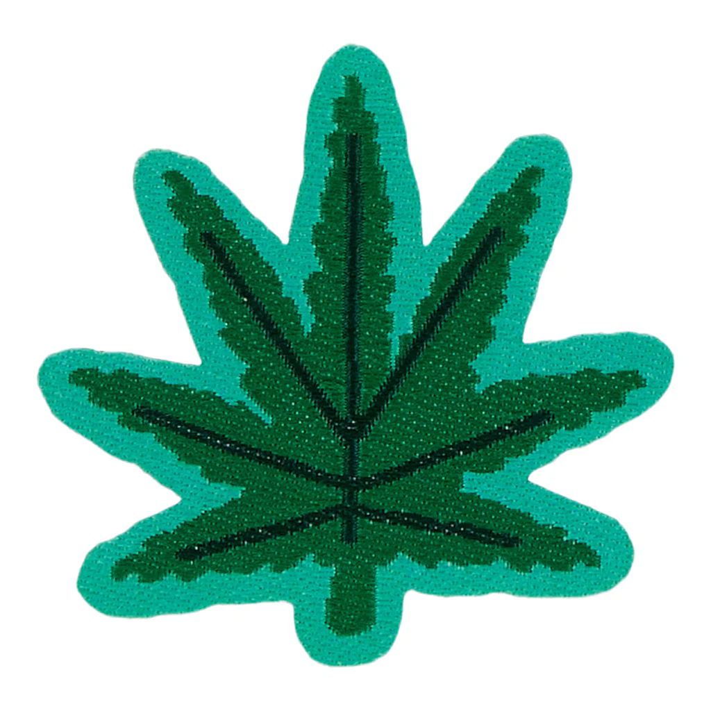 Hemp Leaf Patch - Hemp Green