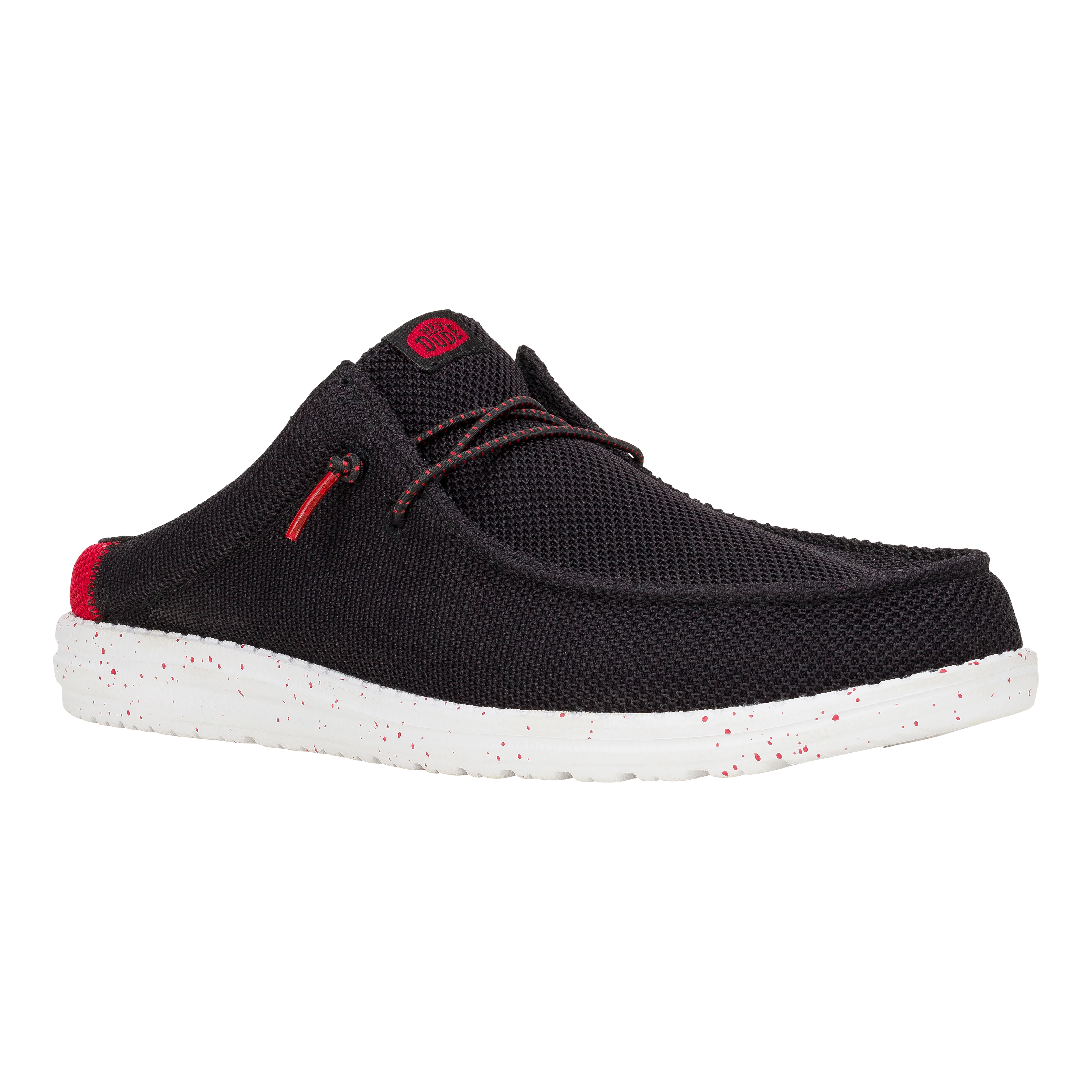 Wally Slip Varsity - Black/Red