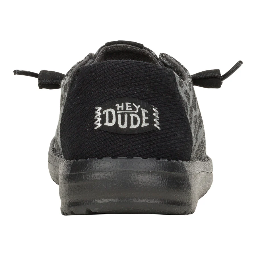 Wendy Leopard Sparkle - Black