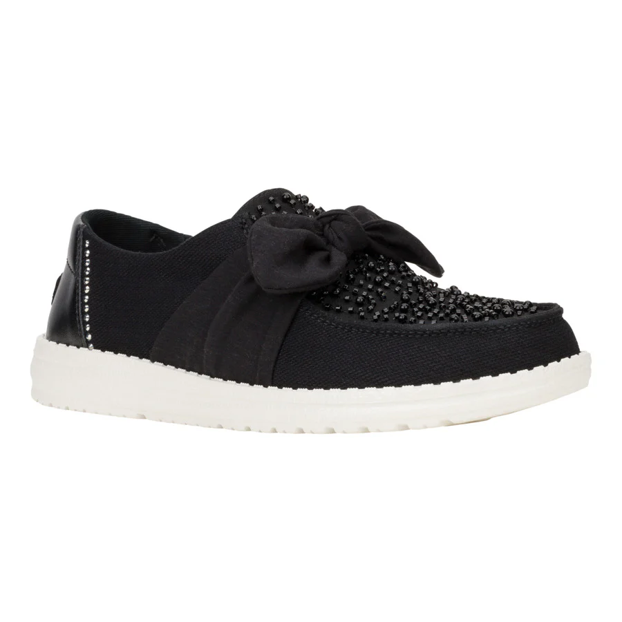 Wendy Bow Embellishment - Black