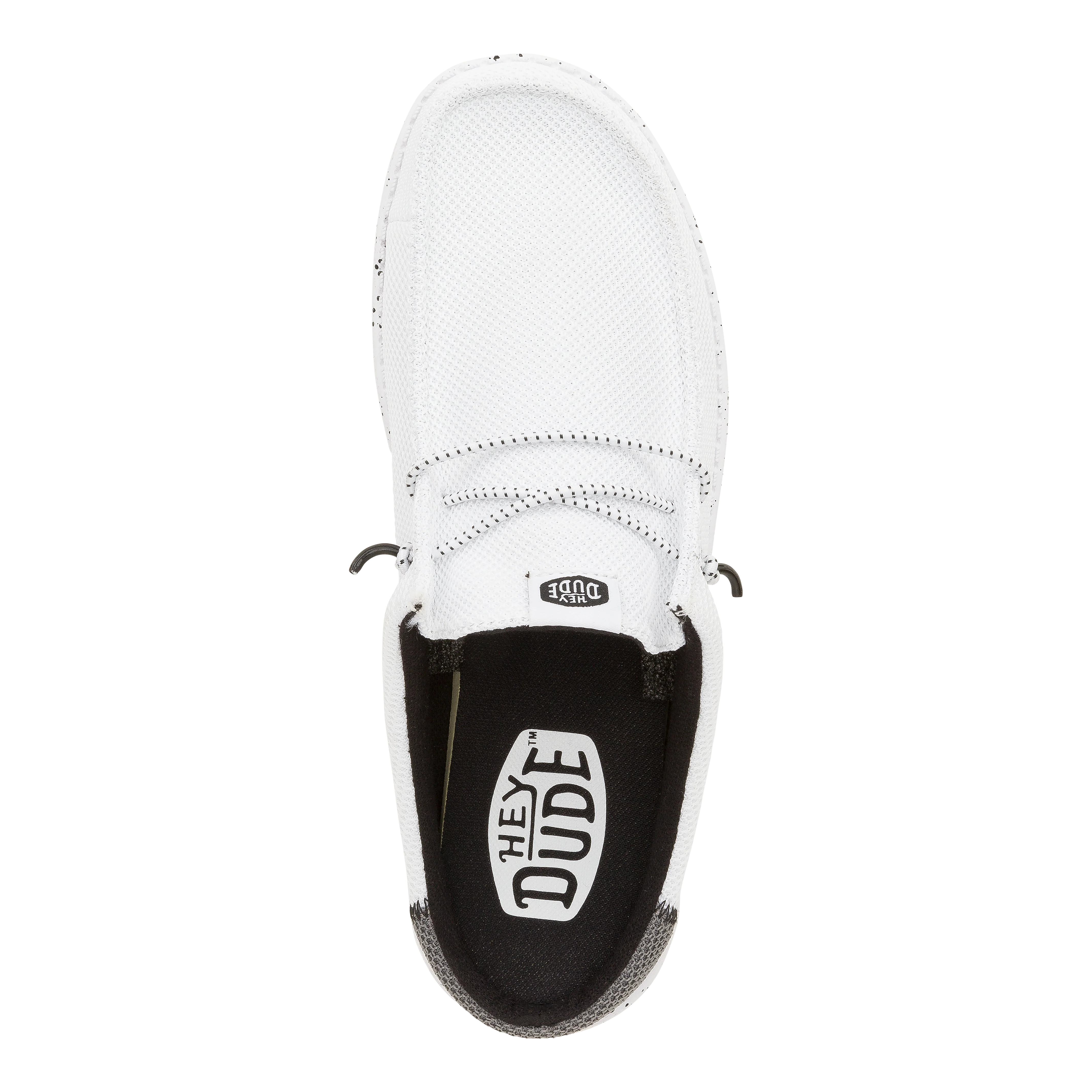Wally Slip Varsity - White/Black